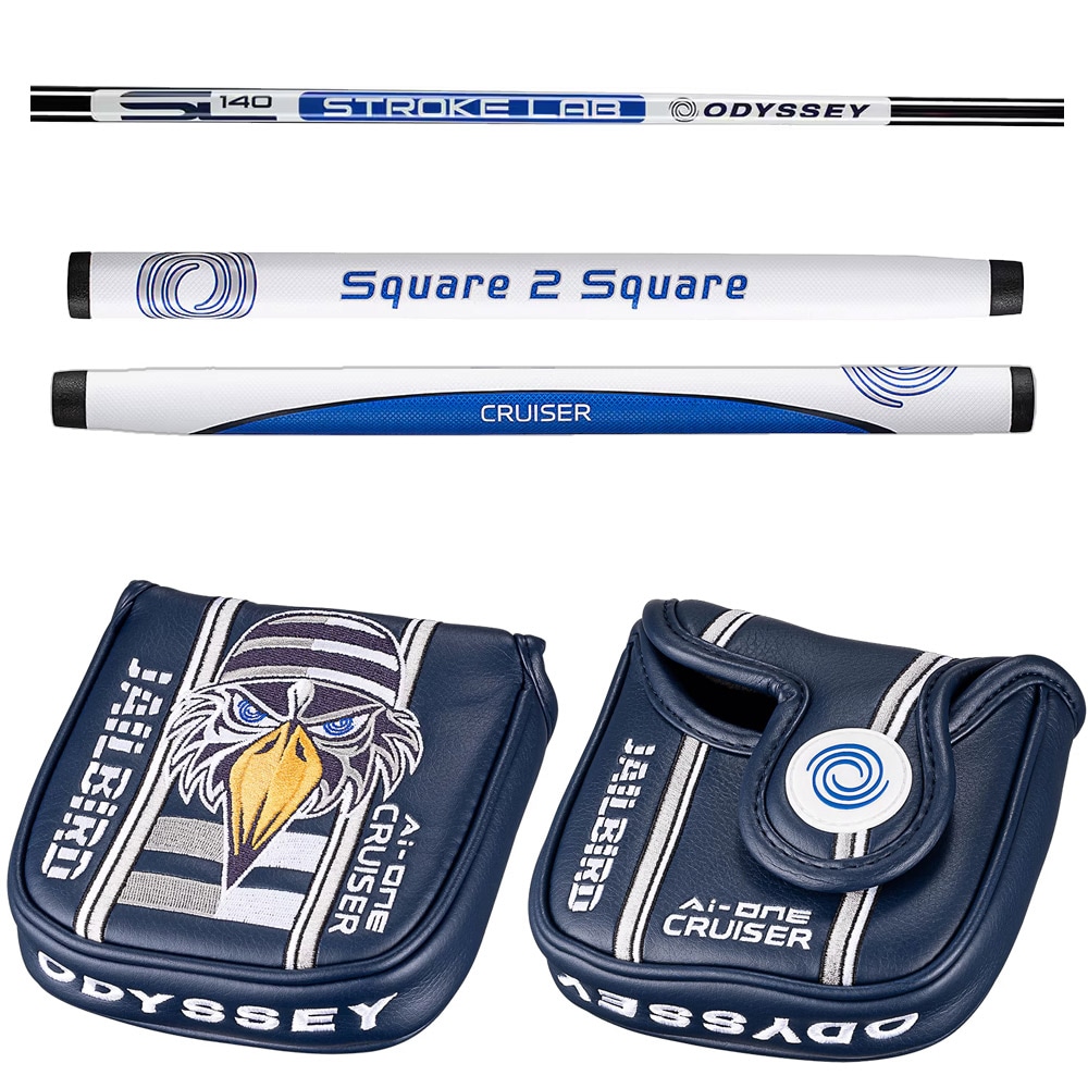 オデッセイ　Square 2 Square ジェイルバードクルーザー38インチ ODYSSEY Ai-ONE Square 2 Square CRIUISER JAILBIRDパター 38