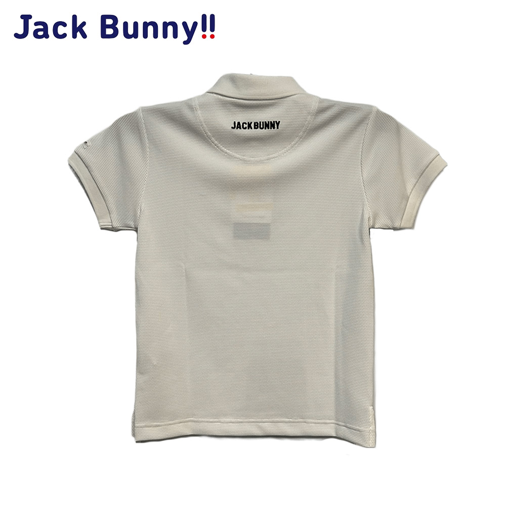 Jack Bunny!!　ジャックバニー　半袖ポロシャツ 大特価80%OFF】Jack Bunny!!（ジャックバニー） (JUNIOR) キューブ