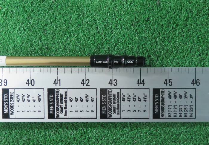 【新古品】 スピーダーNX ゴールド テーラーメイドスリーブ付 50/SR【神戸店より発送】