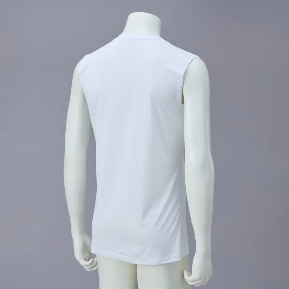 LOIF YL1686 ロイフ HYOON Ventilation Ｖネックノースリーブシャツ 吸水速乾/接触冷感/UVカット/ストレッチ