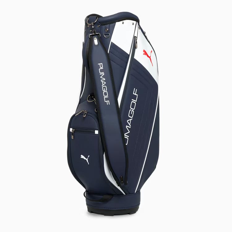 PUMA 092955 ゴルフ サイドステッチ PUベーシック キャディバッグ プーマ 日本正規品