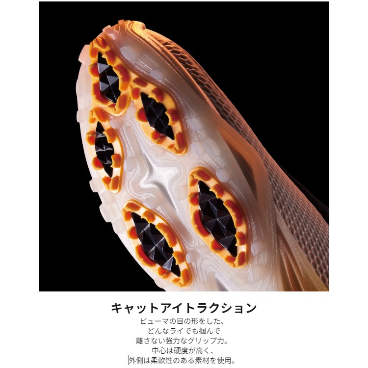 PUMA シャドウキャット ニトロ ディスク スパイクレス シューズ　オレンジ PUMA 310833 ウィメンズ ゴルフ シャドウキャット ニトロ