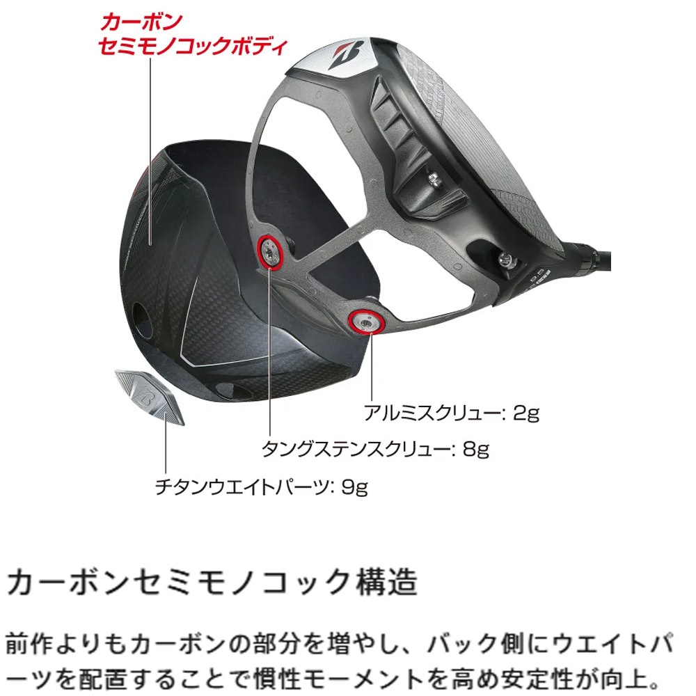 ブリヂストン BX2HT Driver Diamana BS50Ⅱ ドライバー BRIDGESTONE
