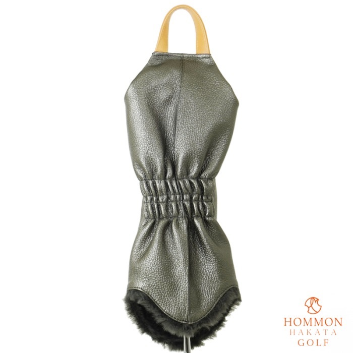 HOMMON HAKATA  カーフ DR ドライバー用 ヘッドカバー HOMMON HAKATA 博多織×カーフ DR ドライバー用ヘッドカバー