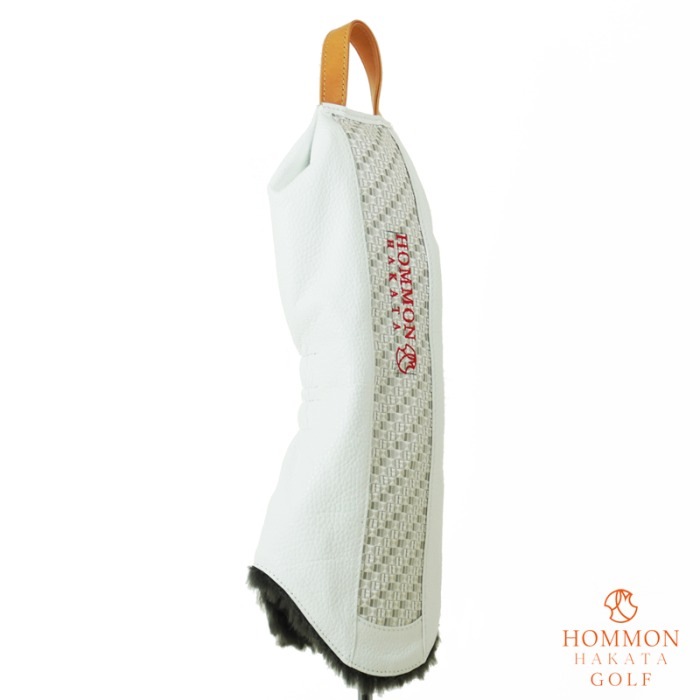 HOMMON HAKATA 博多織×カーフ DR ドライバー用ヘッドカバー