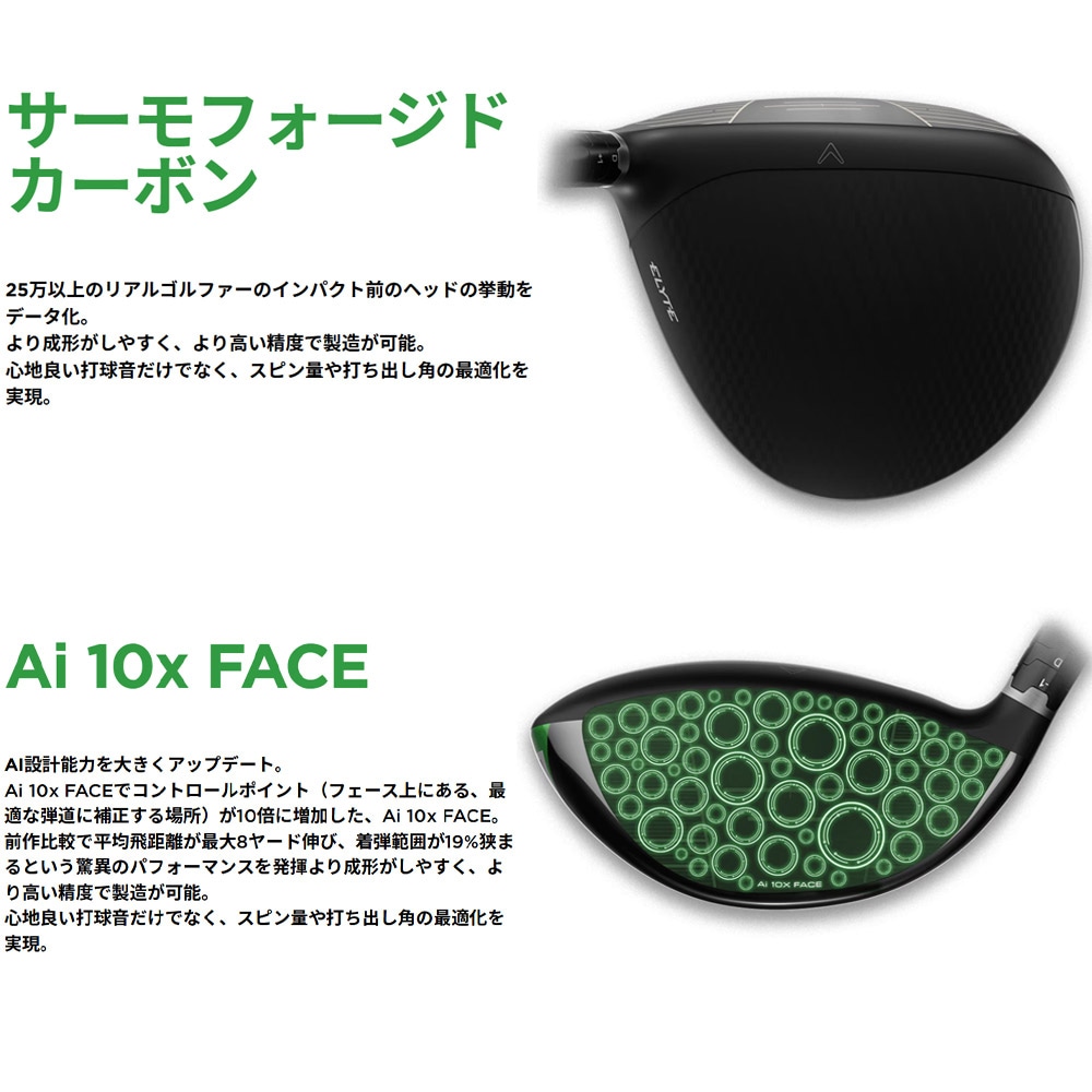 キャロウェイ ELYTE ◇◇◇ 7W 純正シャフトS キャロウェイ エリート 7番フェアウェイウッド 純正シャフトS