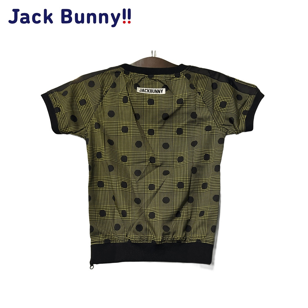 【大特価80%OFF】Jack Bunny!!（ジャックバニー） (JUNIOR) ストレッチプリント(グレンチェック)半袖シャツ 264-0121309 