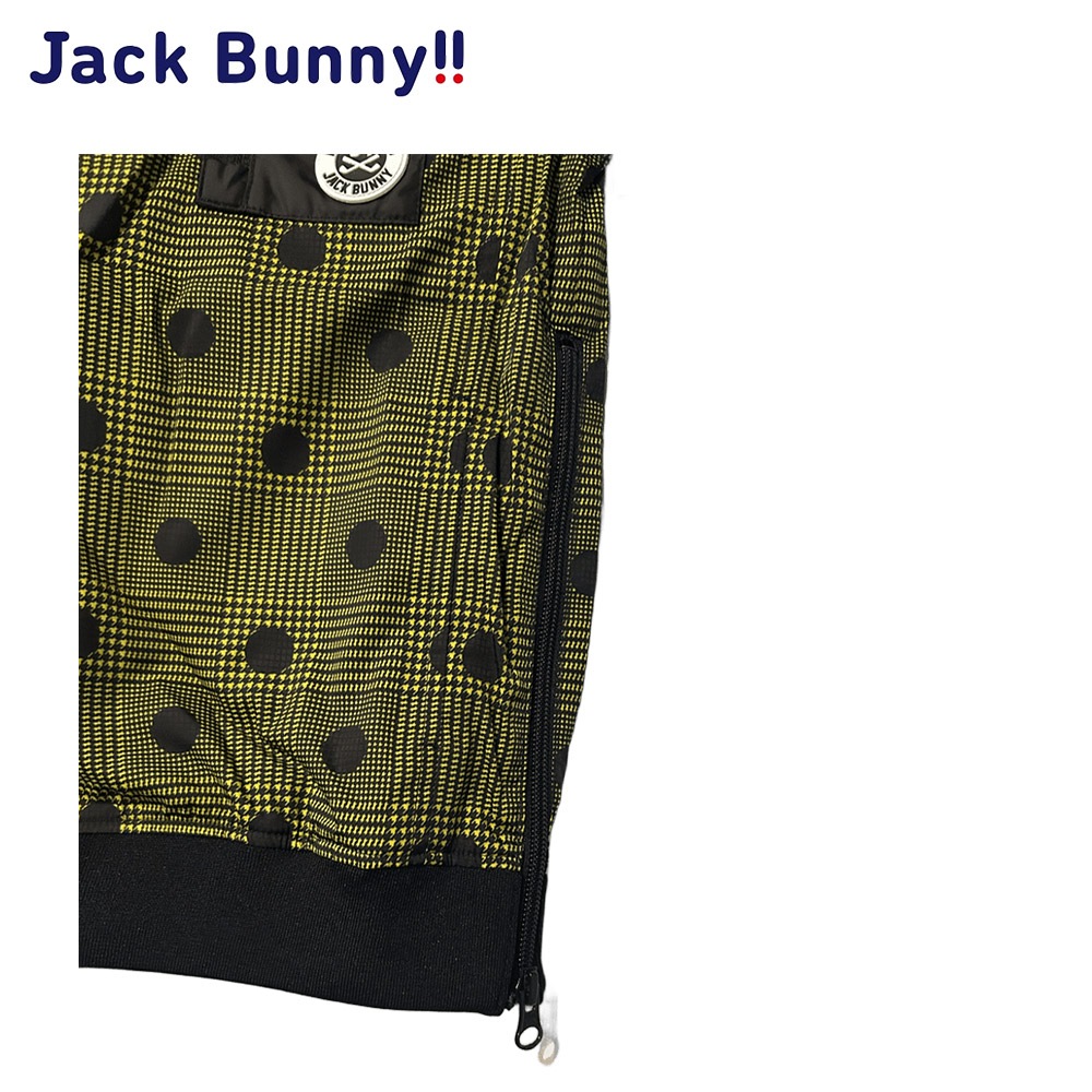 【大特価80%OFF】Jack Bunny!!（ジャックバニー） (JUNIOR) ストレッチプリント(グレンチェック)半袖シャツ 264-0121309 