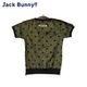【大特価80%OFF】Jack Bunny!!（ジャックバニー） (JUNIOR) ストレッチプリント(グレンチェック)半袖シャツ 264-0121309 