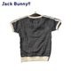 【大特価80%OFF】Jack Bunny!!（ジャックバニー） (JUNIOR) ストレッチプリント(グレンチェック)半袖シャツ 264-0121309 