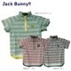 【大特価80%OFF】Jack Bunny!!（ジャックバニー） (JUNIOR) クレイジーロゴJQ半袖シャツ 264-1167439 