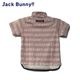 【大特価80%OFF】Jack Bunny!!（ジャックバニー） (JUNIOR) クレイジーロゴJQ半袖シャツ 264-1167439 