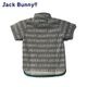 【大特価80%OFF】Jack Bunny!!（ジャックバニー） (JUNIOR) クレイジーロゴJQ半袖シャツ 264-1167439 