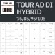 ピンG440/G430/G425/G410HB用OEMスリーブ付シャフト グラファイトデザイン TOUR AD ツアーAD DI ハイブリッド 日本仕様
