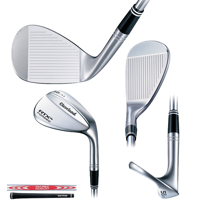 Cleveland クリーブランド RTX 4 FORGED ウェッジ 日本仕様 MODUS105/S 装着モデル