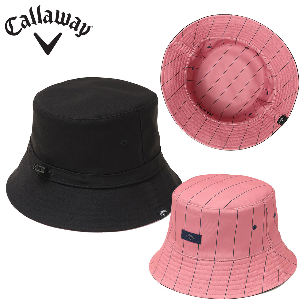 Callaway C26291115 キャロウェイ メンズ リバーシブルツイルバケットハット  日本仕様 