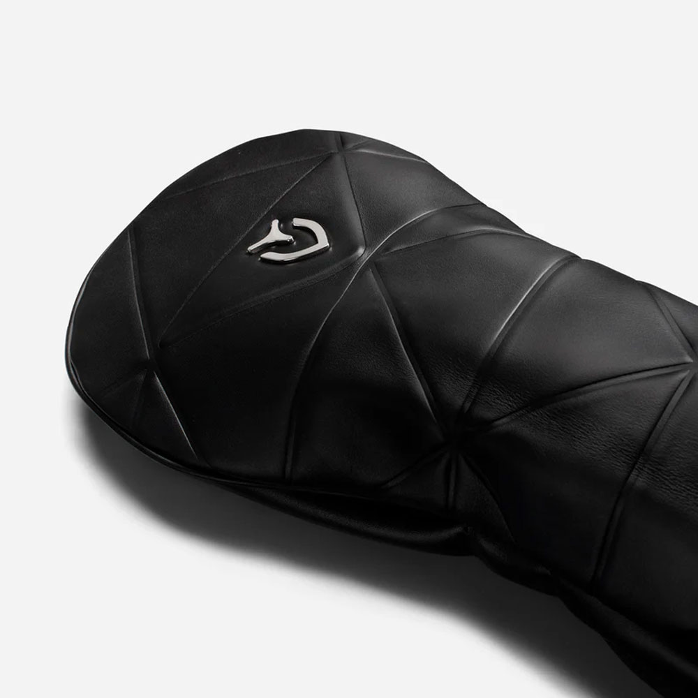 VESSEL HC1125 DR Geometric Headcover DW SMOOTH BK ベゼル 天然皮革 ドライバー用 ヘッドカバー ジオメトリック 