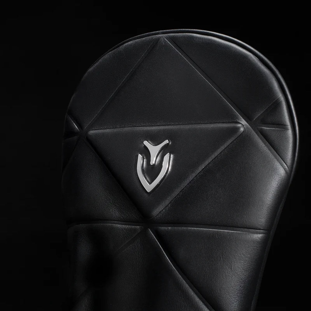 VESSEL HC1125 DR Geometric Headcover DW SMOOTH BK ベゼル 天然皮革 ドライバー用 ヘッドカバー ジオメトリック 