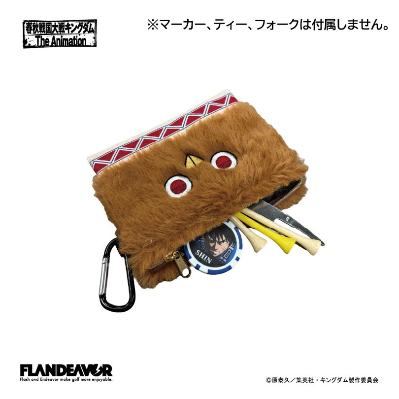 公式ライセンス商品 キングダム 河了貂 フラットポーチ 小 Kingdom