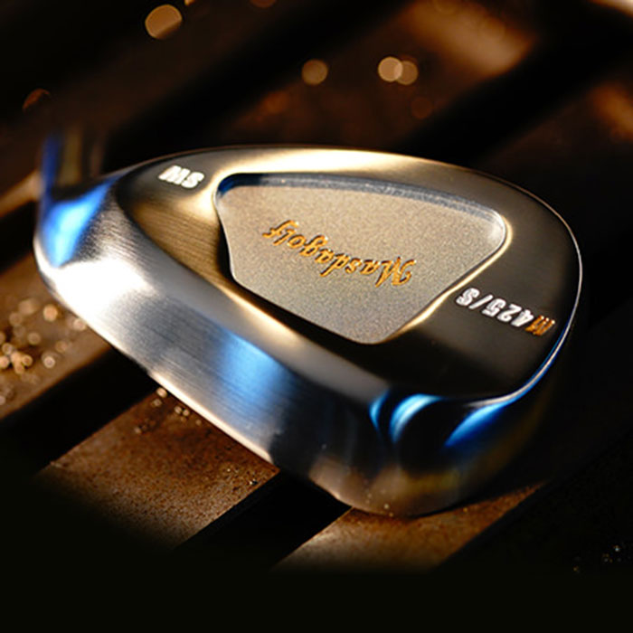 Masdagolf STUDIO WEDGE M425/S ストレートネック 銅メッキ仕上げ ヘッド単体 マスダゴルフ スタジオウェッジ M425/S