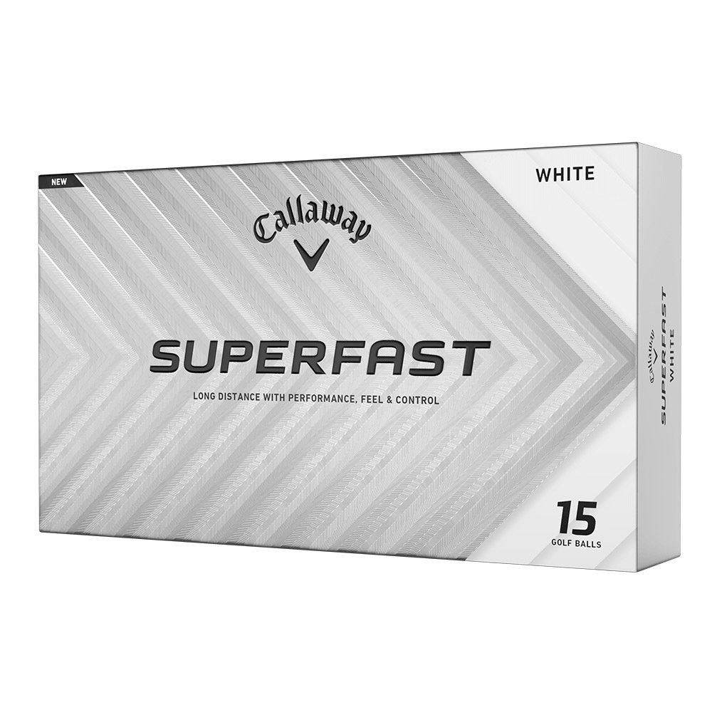 キャロウェイ 2025 スーパーファスト ボール 15球 Callaway SUPERFAST 15球入 日本仕様