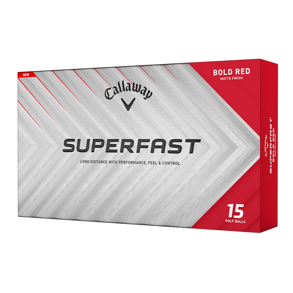 キャロウェイ 2025 スーパーファスト ボール 15球 Callaway SUPERFAST 15球入 日本仕様