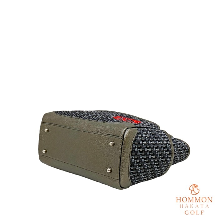 HOMMON HAKATA 博多織×カーフ カートバッグ | ゴルフ用バッグ