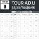 テーラー レスキュー用対応スリーブ付シャフト グラファイトデザイン TOUR AD ツアーAD U ユーティリティ専用 日本仕様