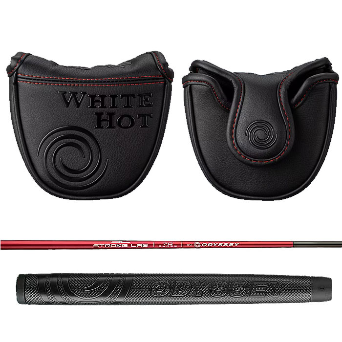 オデッセイ WHITE HOT BLACK TWELVEパター STROKE LABシャフト装着