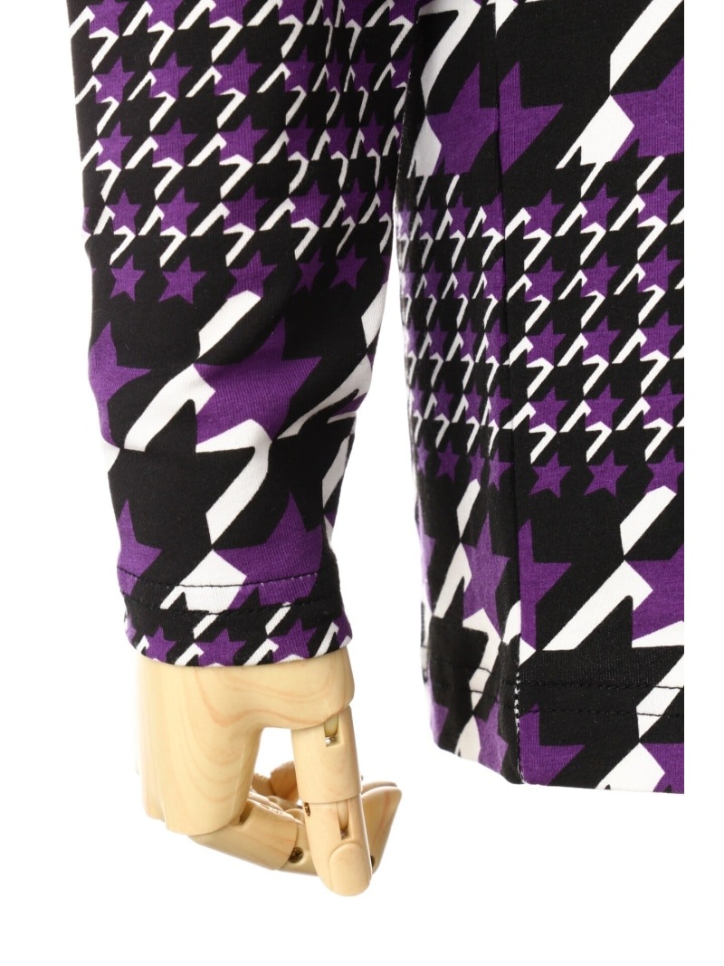 【大特価80%OFF】Jack Bunny!!（ジャックバニー） ベア天竺 スター千鳥ボーダー 長袖 ハイネックカットソー (JUINOR) 264-1266907 