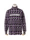【大特価80%OFF】Jack Bunny!!（ジャックバニー） ベア天竺 スター千鳥ボーダー 長袖 ハイネックカットソー (JUINOR) 264-1266907 