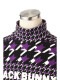 【大特価80%OFF】Jack Bunny!!（ジャックバニー） ベア天竺 スター千鳥ボーダー 長袖 ハイネックカットソー (JUINOR) 264-1266907 