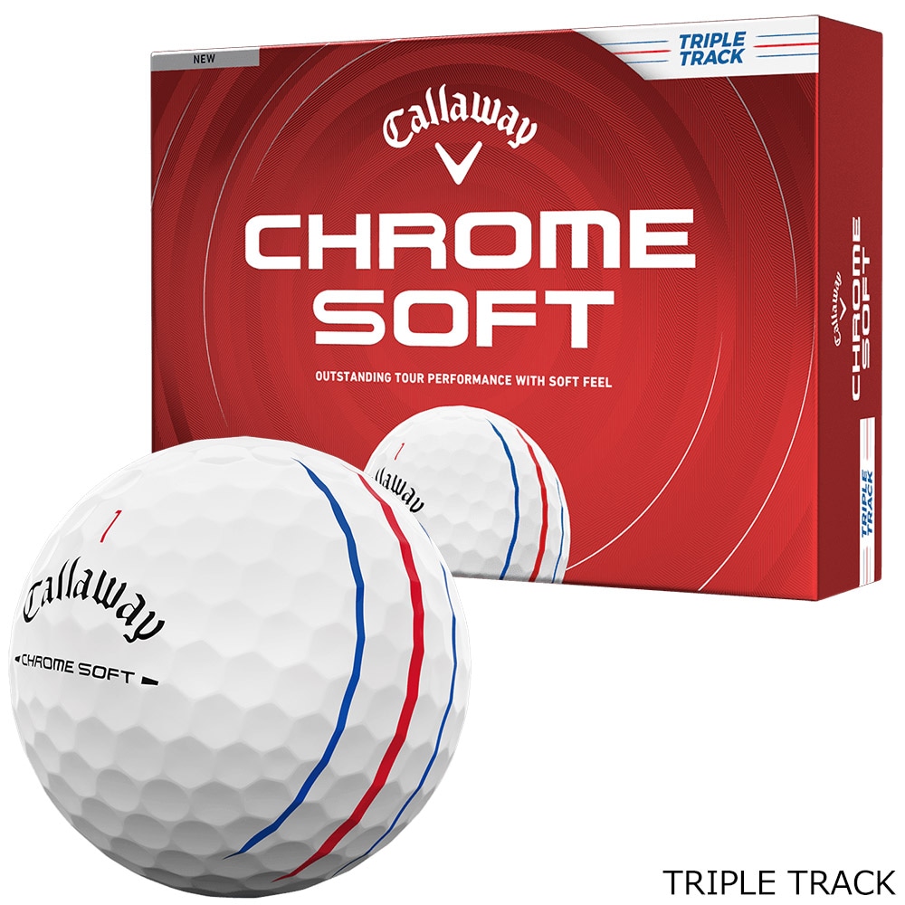 キャロウェイ CHROME SOFTボール 1ダース 2026 Callaway クロムソフト