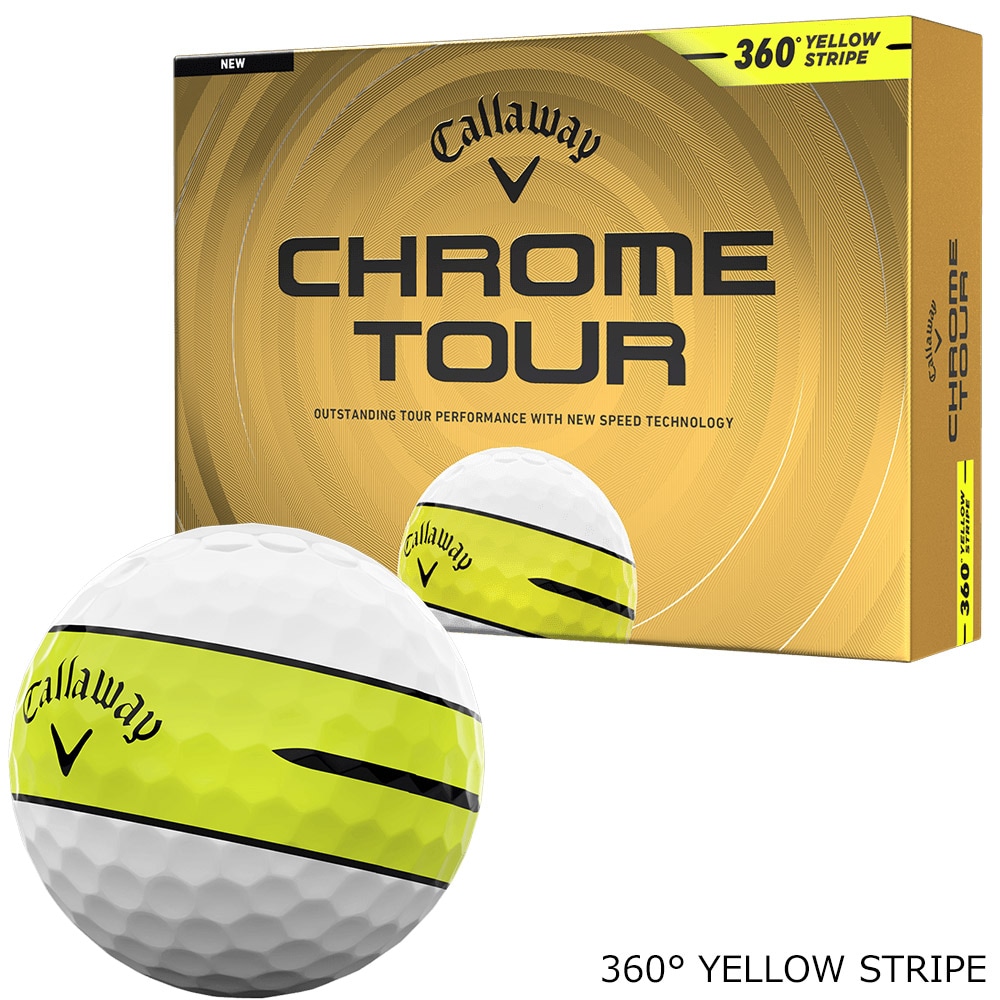 キャロウェイ CHROME TOURボール 1ダース 2026 Callaway クロムツアー