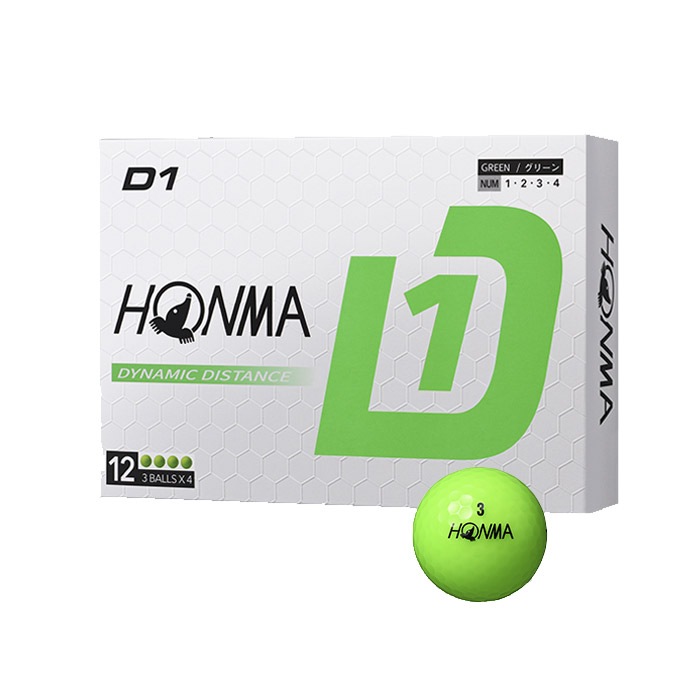 まとめ買いでお得 10ダースセット】HONMA 2024 D1 ボール 10ダース