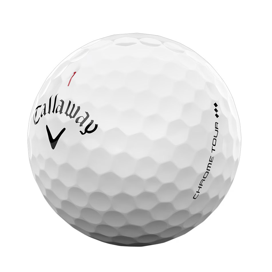 キャロウェイ クロム ツアー トリプルダイヤ ボール 2025 ホワイト 1ダース 日本正規品 Callaway CHROME TOUR ボール(トリプルダイヤ)