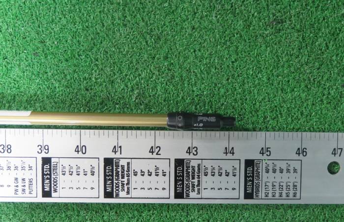 新古品】 スピーダーNX ゴールド ピンスリーブ付 50/SR 【神戸店より