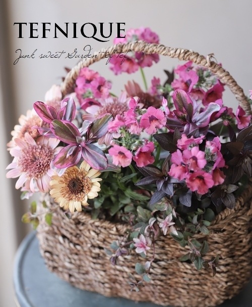 寄せ植え　花■大人可愛いバスケット 楽天市場】寄せ植え 楽天市場優良ショップ受賞 花 アレンジメント