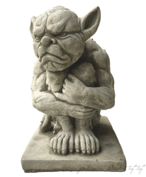 ڻߡ ѹSPARTA STATUES Grumpy Gargoyle ǥ󥪡ʥ