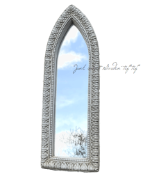 �ڻ��ߡ� �ѹ�SPARTA STATUES ��Decorative Lancet Mirror�� �����ǥ󥪡��ʥ��� ���ɳݤ����������ա�