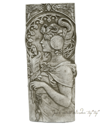 �ڻ��ߡ� �ѹ�SPARTA STATUES ��Art Deco Plaque B�� �����ǥ󥪡��ʥ���  ���ɳݤ��եå��ա�