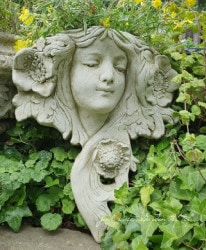 �ڻ��ߡ� �ѹ�SPARTA STATUES ��Nouveau Wall Planter�� �����ǥ󥪡��ʥ���