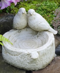 ڻߡ ѹSPARTA STATUES Birds on Log Feeder ǥ󥪡ʥ