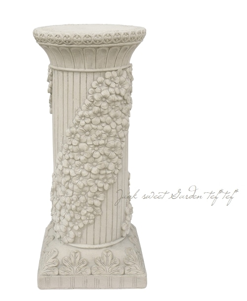 雑貨】フラワーモチーフフラワースタンドA 【ホワイト】 | 鉢