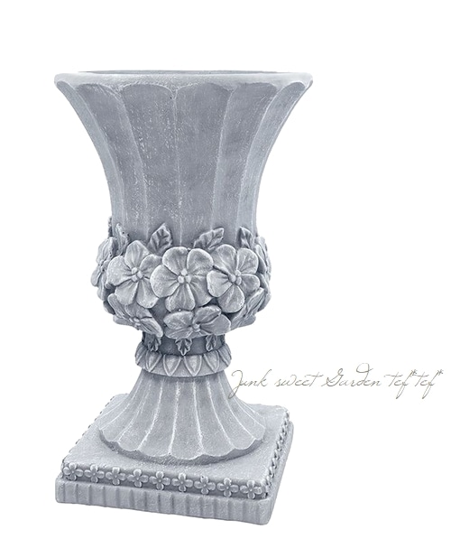 輸入品・たっぷりぶどうモチーフ♡巨大ぎっしりテラコッタ素材ロング深