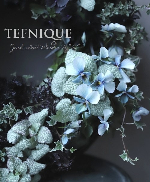 TEFNIQUE-寄せ植えリース 2020 K・R様専用♪ | すべての商品 | | Junk
