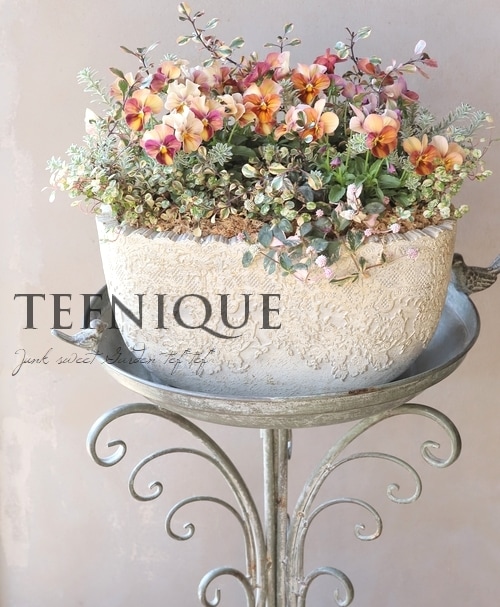寄せ植え】-TEFNIQUE-寄せ植え 2023 * no.14 * 『静かな秋に優しく