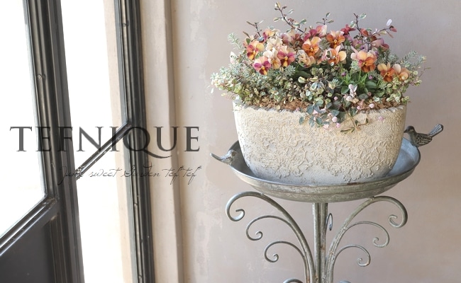 寄せ植え　花■秋の寄せ植え 寄せ植え】-TEFNIQUE-寄せ植え 2023 * no.14 * 『静かな秋に優しく