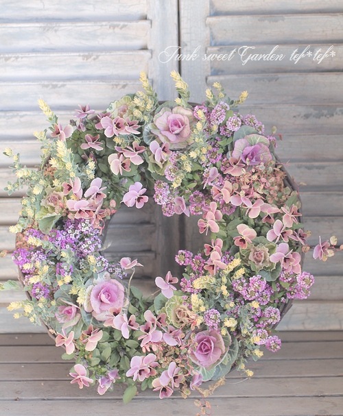 tef*tef*�󤻿����꡼��<BR><BR>2016 * no.61 *<BR>�ԥ󥯥ѥ��ƥ�Υ꡼��