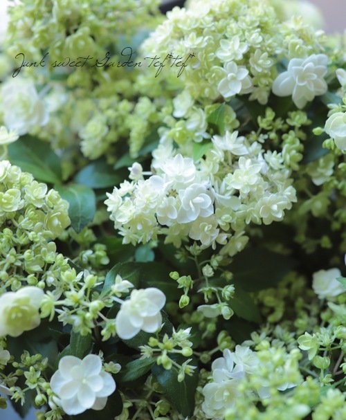 山紫陽花 コガクウツギ『花笠』 | すべての商品 | | Junk sweet Garden